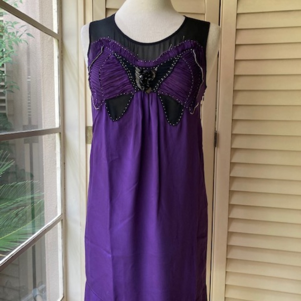 haniiy Silk Shift Dress